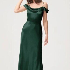 Jenny Yoo Serena Dress in Green Size 26